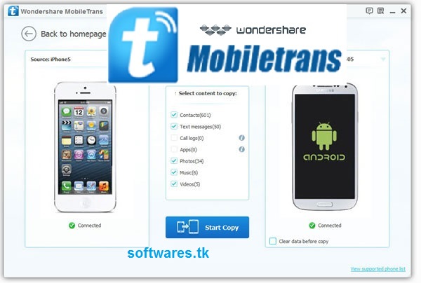 free download wondershare mobiletrans full version with crack